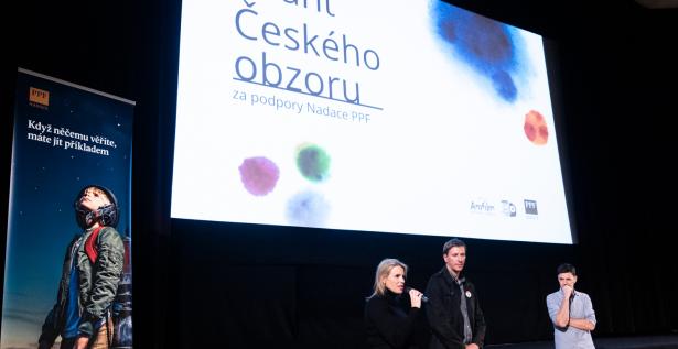 Grant českého obzoru za podpory Nadace PPF